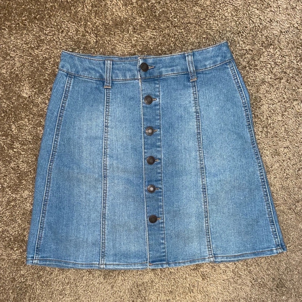 Mossimo Supply Co. blue jean skirt size 0